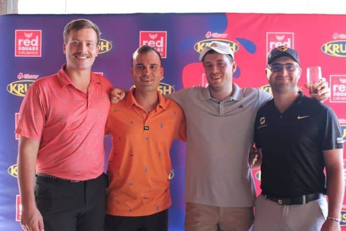 Dwayne Fermor, Ruan Fermor, Richard Bessinger and Ruan Groenewald.