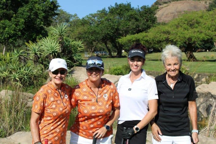 Chantell van Latilla-Campbell, Taig Lilford, Kim Coetzer and Mary-Anne Braithwaite.