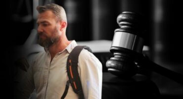 Marco Schalekamp outside the Nelspruit Magistrate's Court. > Photo: Gia Radnai