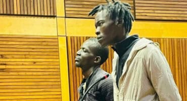 Andile Sibusiso Shongwe and Muzi Mandoza Jele. >Photo: Facebook/The Youthvoice