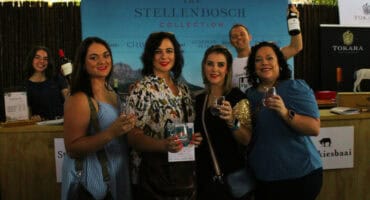 Back: Mecah de Kock and Paul Spies. Front: Monique du Plessis, Cornel and Anja van Biljon and Lily Steyn. > Photos: Gia Radnai