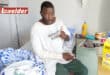 Leonard Milanzi in hospital. > Photo: Gia Radnai