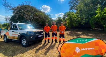 Dave Labuschagne, Curtis van Jaarsveld, and Thomas Rankin. > Photo: Supplied/AfriForum