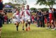 Omphile Marota with Blake Beer and Owen Scorgie. > Photo: HH Photography and Design