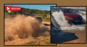 Screenshots from a video of reckless driving circulating on social media. Video: Supplied/SANParks