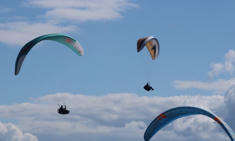 Flyers gliding through the skies. >Photo: Zané Botes