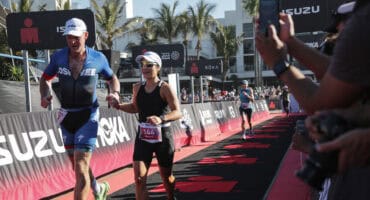 Garth Snyman and Verena Wagner. > Photo: Supplied/Sportograf