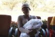Shereen Leyane with her newborn baby. >Photo: Zané Botes