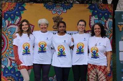 Erin van Schoor, Penny MacFarlane, Maya Bhatt, Elani Dekker and Christelle Bouwer. > Photo: Zané Botes