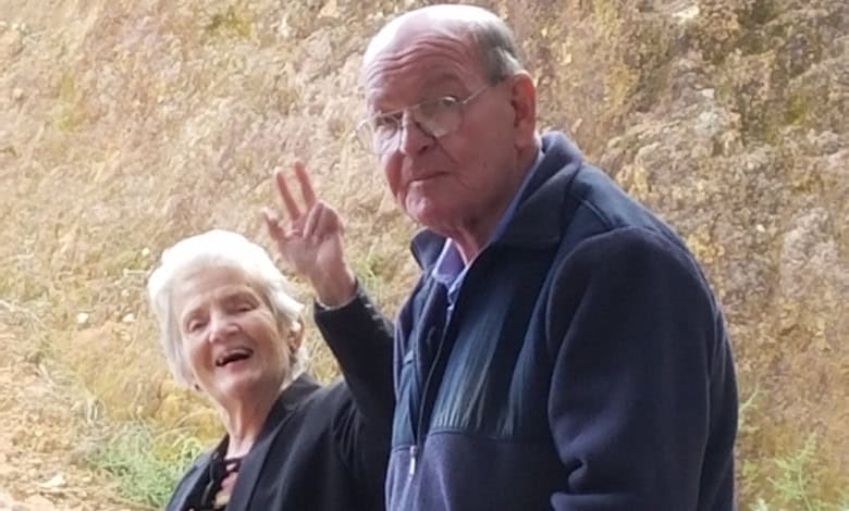 Laurette Latré-Nel and her husband, Dick Latré-Nel. >Photo: Supplied/Claudette Currie Nel