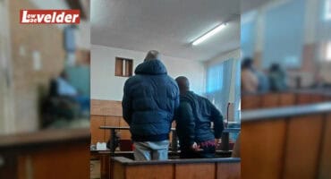 The two accused in the Nelspruit Magistrate's Court. > Photo: Gia Radnai