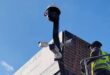 One of the CCTV cameras under installation in Mbombela. Photo: Supplied/CoM