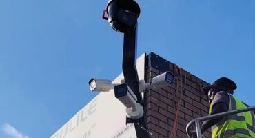 One of the CCTV cameras under installation in Mbombela. Photo: Supplied/CoM