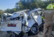 The vehicle that was removed from the Crocodile River. > Photos: Supplied/Mpumalanga SAPS