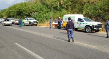 Police and pathology units on scene. > Photos: Supplied/Ehlanzeni Diving Unit