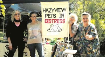 Michelle Rossouw, Vivien MacKay, Brenda Watts and Juanita Tunna of Hazyview Pets in Distress. Photo: Bartlo Nel