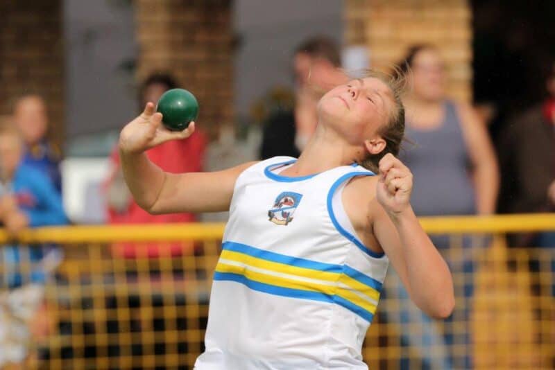 Ashley Erasmus competing for Laerskool Nelspruit in 2017. > Photo: Archive