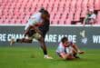 Dalvon Blood scores for the Pumas. > Photo: Kaptured Concepts