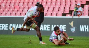 Dalvon Blood scores for the Pumas. > Photo: Kaptured Concepts