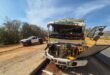 The tipper truck that was involved in an accident. > Photo: Supplied/Martin Jeffrey