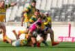 Wian van Niekerk in action against the Naka Bulls. > Photo: Dirk Kotze