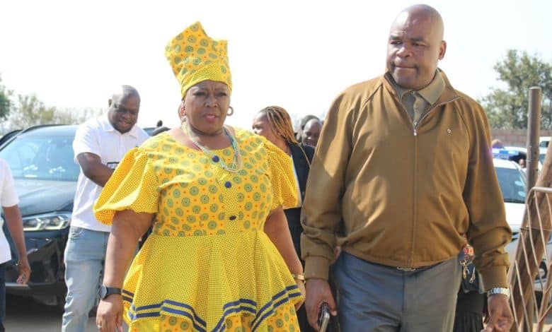 Mayor Lydia Moroane and MEC Jackie Macie. > Photo: Facebook/DCSSL