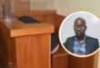 Main image: Innocent Timothy Sibuyi tried hiding in the dock during one if his appearances in the Mhala Regional Court. > Photos: Oris Mnisi INSERT: Innocent Timothy Sibuyi.
