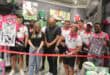 Leoné Liebenberg and Jimmy Stonehouse cut the ribbon to launch the replica jersey range. > Photos: Mark Kinnear