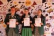 Adeline Terblanche, Anica Rawlinson en Tamzyn Tope. >Foto: Zané Botes
