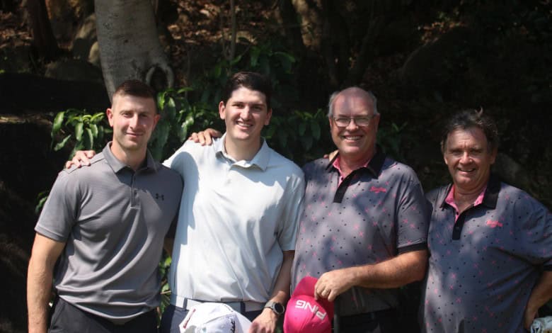 Rian Kotze, Niel Pienaar, Cor Viljoen and Piet Roux.