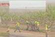 Photo taken from a video circulating on social media, allegedly showing an assault by traffic officers on the N4 near the Lebombo Border.