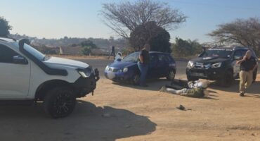 The suspects were cornered by Divergent Ops. > Photo: Supplied/Divergent Ops