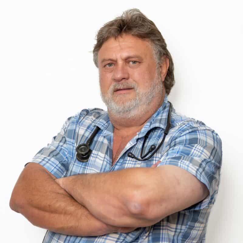 Die geliefde Laeveldse dokter dr. Dave Fourie.
