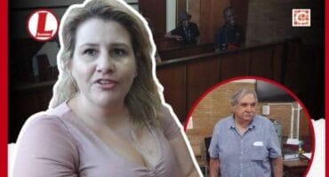 Zietta and Johan Janse van Rensburg in court. Photos: Riot Hlatshwayo