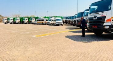 The City of Mbombela's new fleet. > Photo: Supplied/CoM