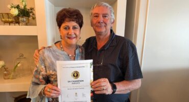 Erika en Johan Botha. > Photo: Supplied/Erika Botha