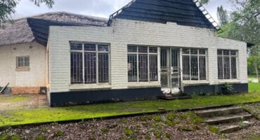 An abandoned state property in White River. > Photo: Supplied/Rowan Torr