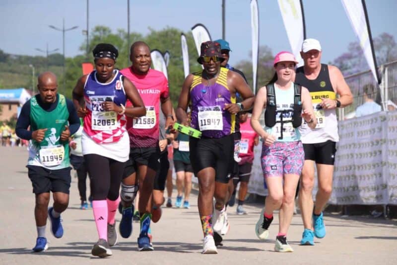 Runners participating in the 2025 Kaapsehoop Marathon. >Photo: Lowvelder