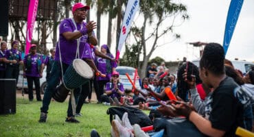Xolani Mgengenene, one of the Cancervive members. >Photos: Supplied/Black Rock Studios