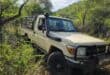 A Toyota Land Cruiser. >Photos: Supplied/Mpumalanga SAPS