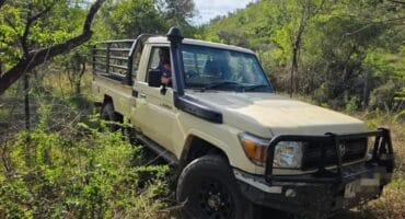 A Toyota Land Cruiser. >Photos: Supplied/Mpumalanga SAPS