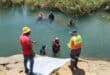 Members of the Ehlanzeni Diving Unit on scene.