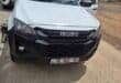 A white Isuzu bakkie. > Photos: Supplied/Mpumalanga SAPS
