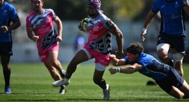 Tino Swanepoel scored five tries against the Iberians. > Photo: Supplied/Kulumbegashvili & Ana Demetrashvili