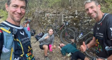 Harry Wiltshire, Sara Archdeacon, DeWaal Visser and Craig Metherell. > Photos: Facebook/Adventure Racing World Series - Africa Series