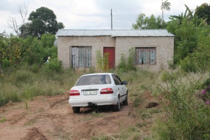 Thwala's RDP house in which her body was found.