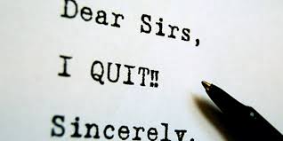 quit