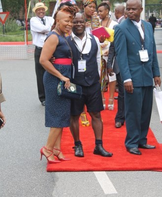 Ms Carol Sambo and her husband Lloyd Sambo.