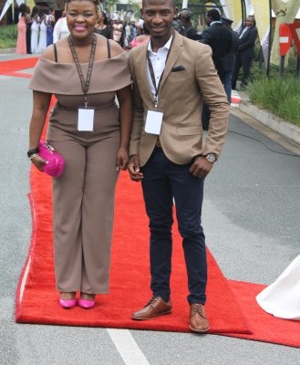 Idols SA Season 9 runner-up, Ms Bongi Silinda and Idols SA Season 10 winner, Karabo Mogane.