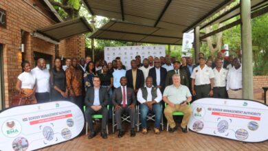 The South African, Mozambican and World Bank Group delegations. Photo: Sesane Mabuza